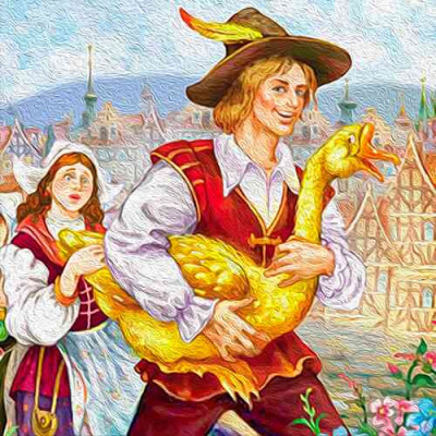 Слушайте бесплатные аудиокниги на русском языке | Audiobukva.ru Гримм Братья - Золотой гусь