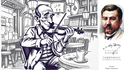 Слушайте бесплатные аудиокниги на русском языке | Audiobukva.ru Куприн Александр – Гамбринус
